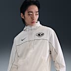 ナイキ　XL　クラブ　フーデッド　ナイロン　ジャケット NIKE - NIKEナイキクラブフーデッドジャケットXLサイズ新品